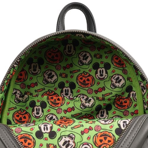 Disney 100 Halloween Trick or Treaters Glow-in-the-Dark Mini-Backpack