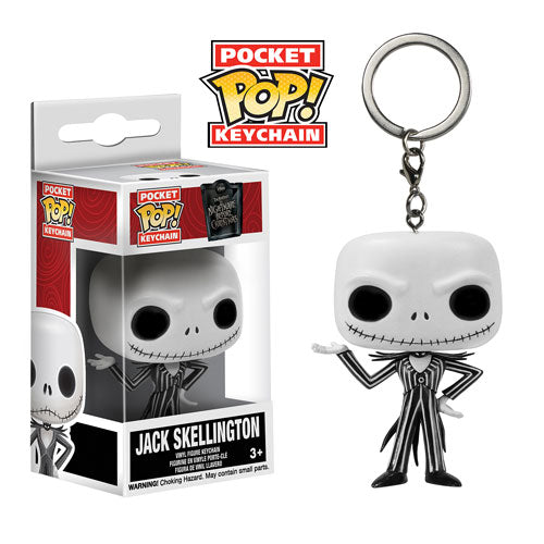 The Nightmare Before Christmas Jack Skellington Pop! Vinyl Figure Key Chain