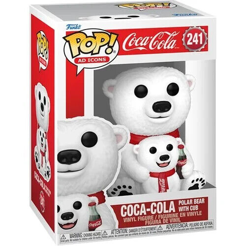 Funko Pop! Vinyl: Coca-Cola - Coca-Cola Polar Bear with Cub # 241