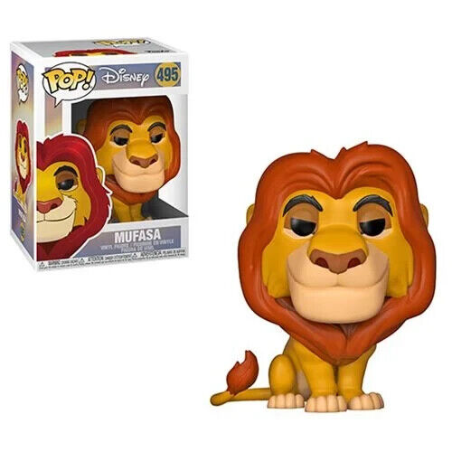 Funko Pop Disney The Lion King Movie Mufasa #495 Vinyl Figure New In Box 