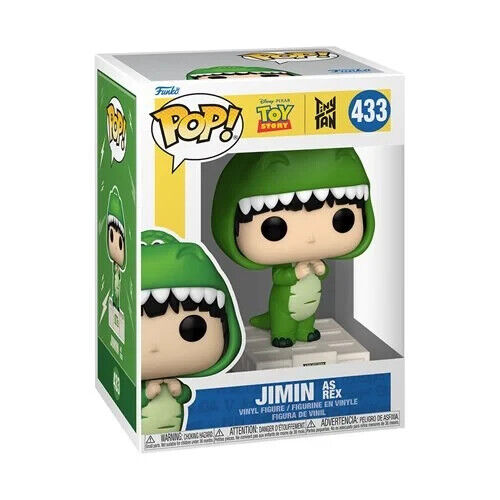 Toy Story x TinyTAN BTS Jimin as Rex Funko Pop! Vinyl Figure #433 PREORDER 