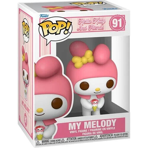 Hello Kitty and Friends My Melody w Dessert Funko Pop! Vinyl #91 (Pre- Order)