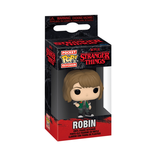 FUNKO POP! KEYCHAIN: Stranger Things - Robin Vinyl Figure New In Box