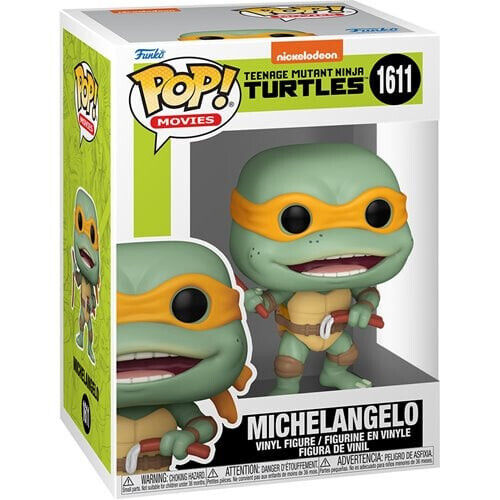 TMNT 1990 Michelangelo Sausage Link Nunchucks Funko Pop!#1611 (Pre-Order)