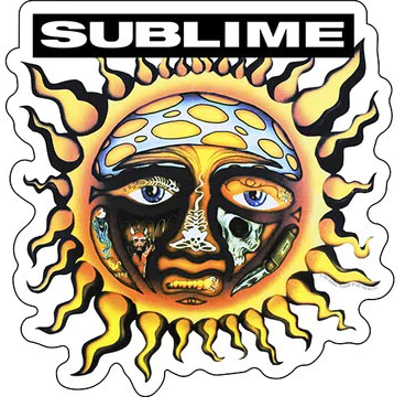 SUBLIME (SUN LOGO) Sticker