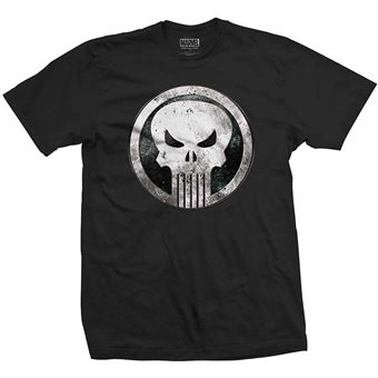 T-Shirt Punisher Metal Badge