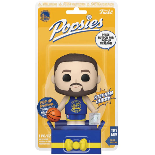 NBA Golden State Stephen Curry Popsies Figure