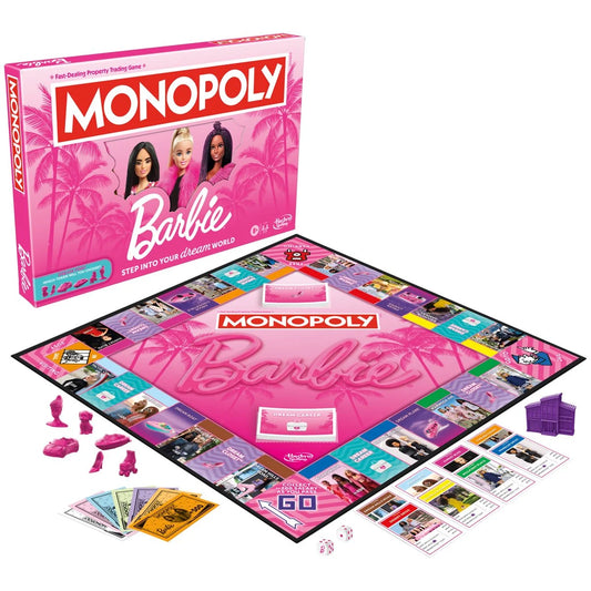 Barbie Edition Monopoly Game (Dented Box)