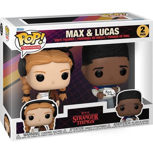 Stranger Things Season 4 Max & Lucas Funko Pop! Vinyl Figure 2-Pack