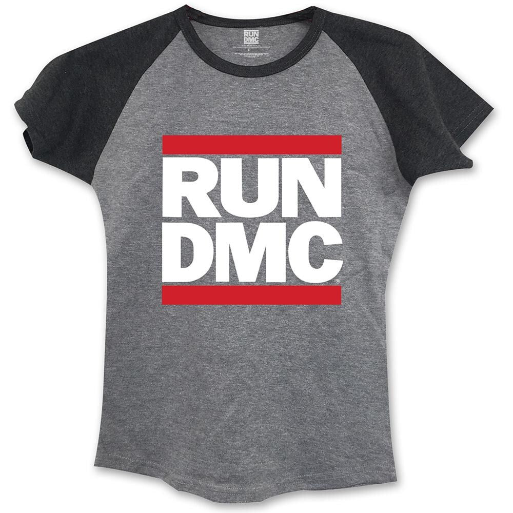 Run Dmc - Ladies Logo Grey