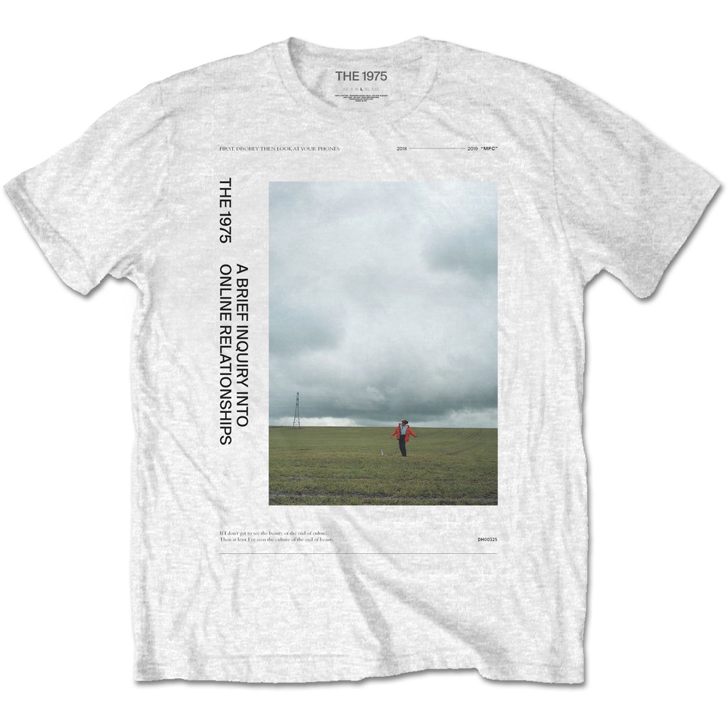 The 1975 Unisex T-Shirt: ABIIOR Side Fields