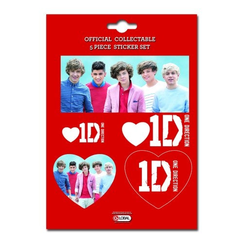 One Direction Sticker Set: Group Shots