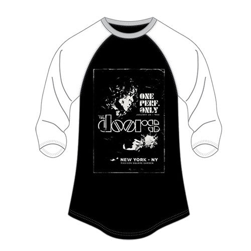 The Doors Ladies Raglan T-Shirt: New York (Ladies Size 18)