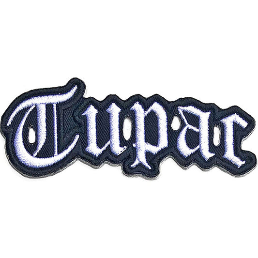 Tupac Standard Patch: Cut-Out Logo