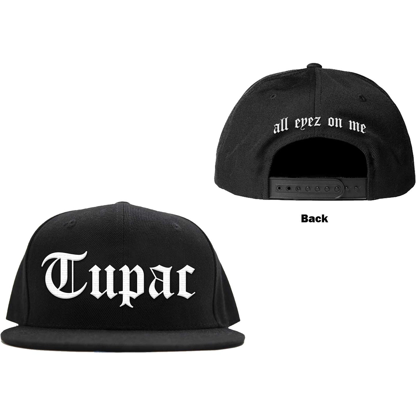 Tupac Unisex Snapback Cap: All Eyez