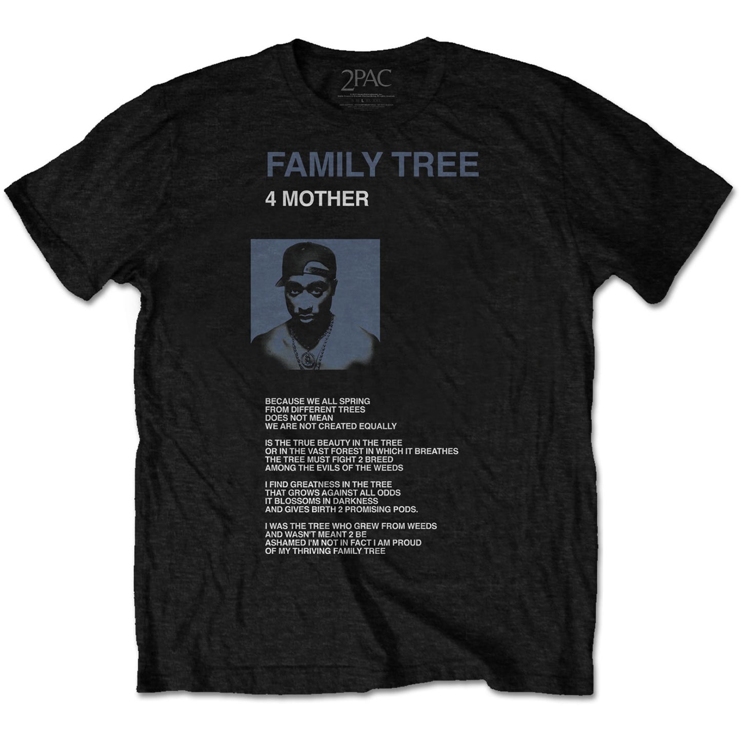 Tupac Unisex T-Shirt: Family Tree