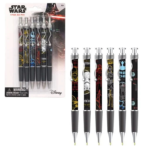 Star Wars Jazz Pen 6-Pack
