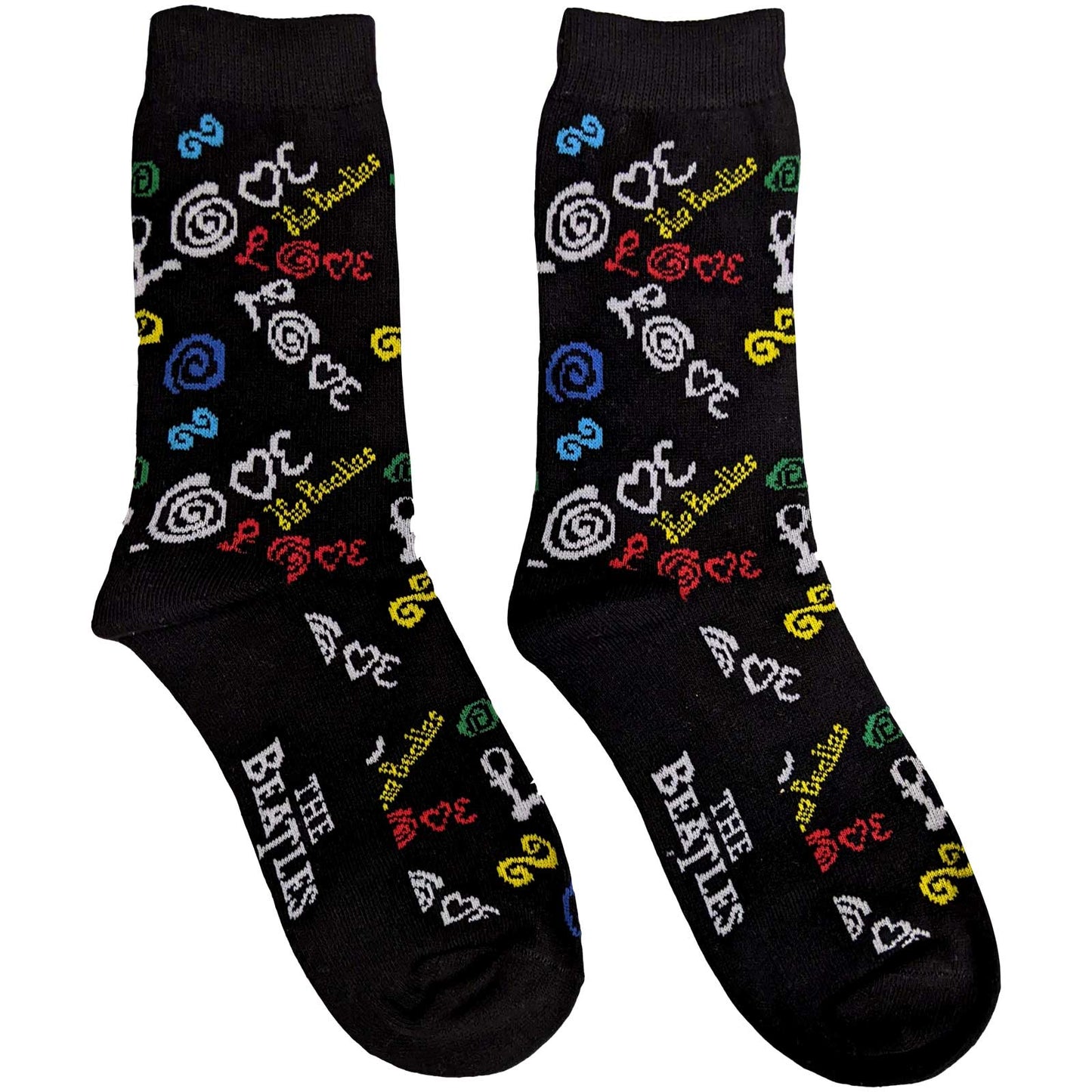 The Beatles Ladies Ankle Socks: Love (UK Size 4 - 7)