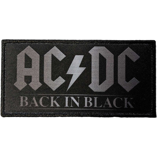 AC/DC Standard Patch: Back In Black