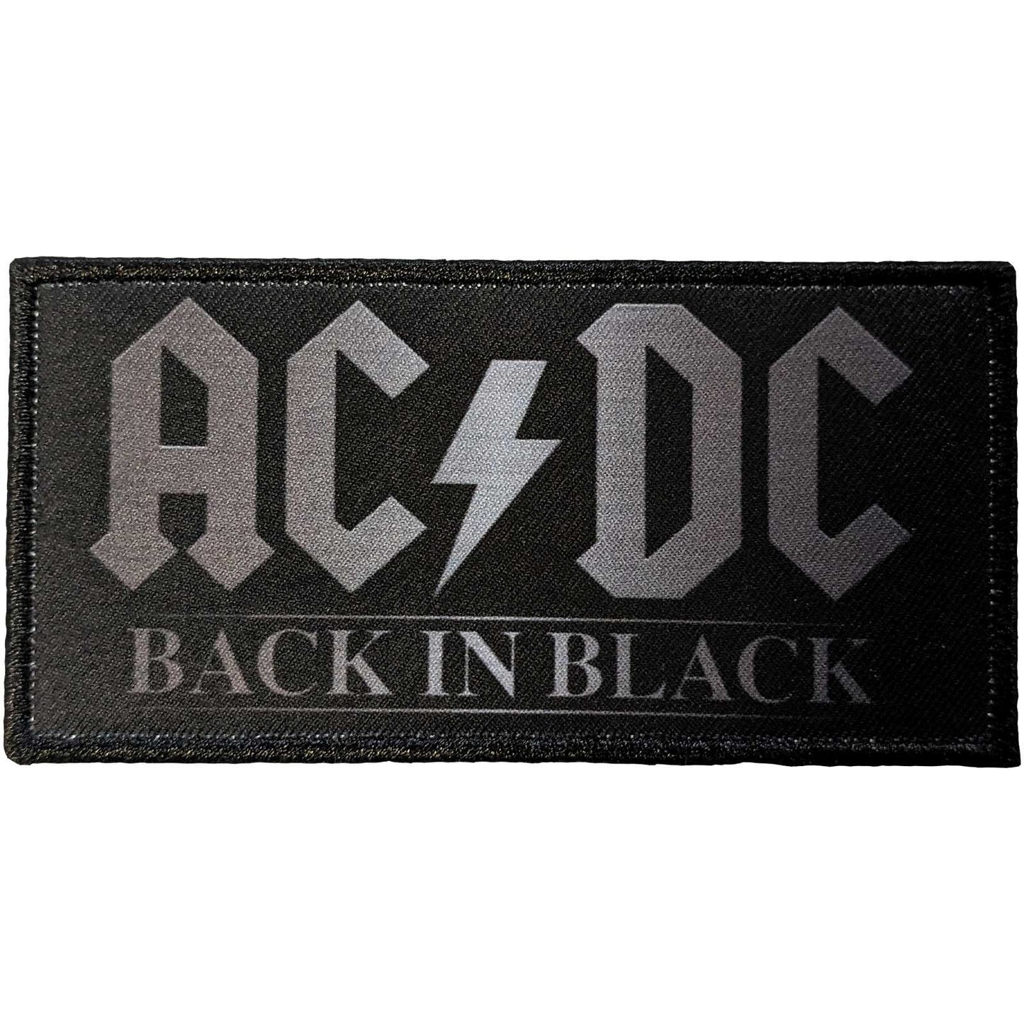 AC/DC Standard Patch: Back In Black