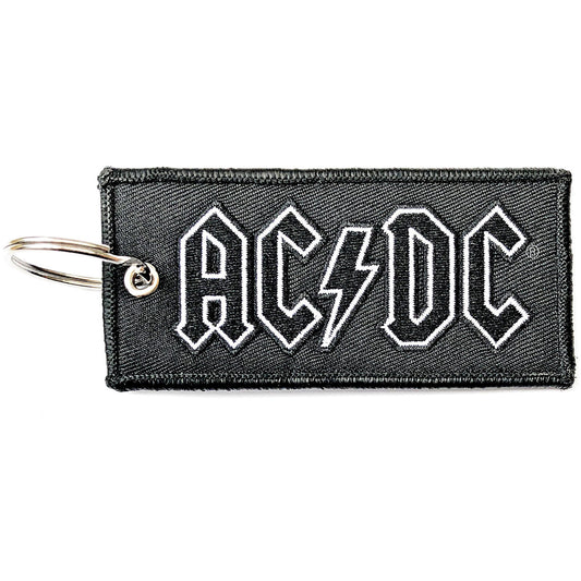 AC/DC Keychain: Logo (Double Sided Patch)
