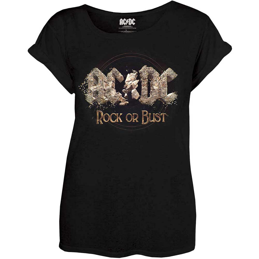 AC/DC Ladies T-Shirt: Rock or Bust