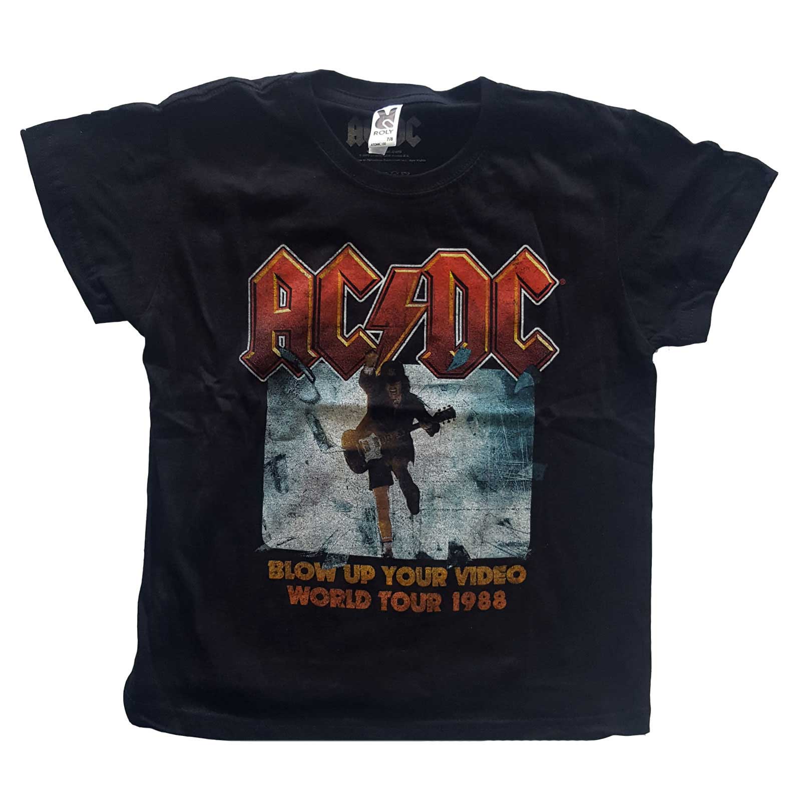 AC/DC Kids T-Shirt: Blow Up Your Video  