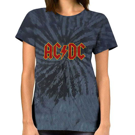 AC/DC Unisex T-Shirt: Logo (Wash Collection)