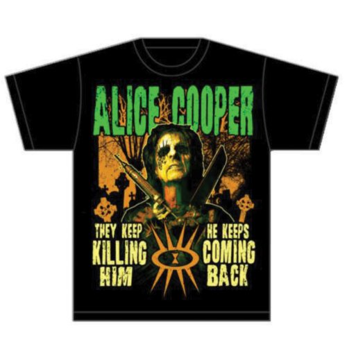 Alice Cooper Unisex T-Shirt: Graveyard