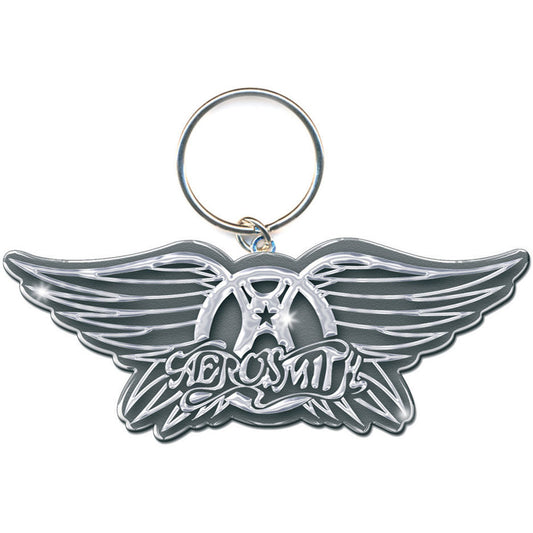 Aerosmith Keychain: Wings Logo (Enamel In-fill)