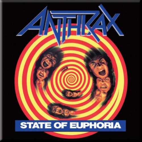 Anthrax Fridge Magnet: State of Euphoria
