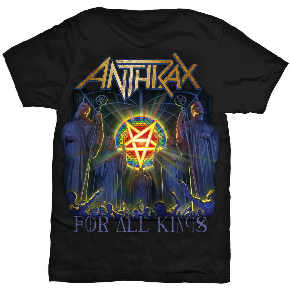 Anthrax Unisex T-Shirt: For All Kings Cover (XX-Large)