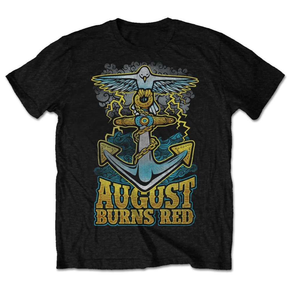 August Burns Red Unisex T-Shirt: Dove Anchor