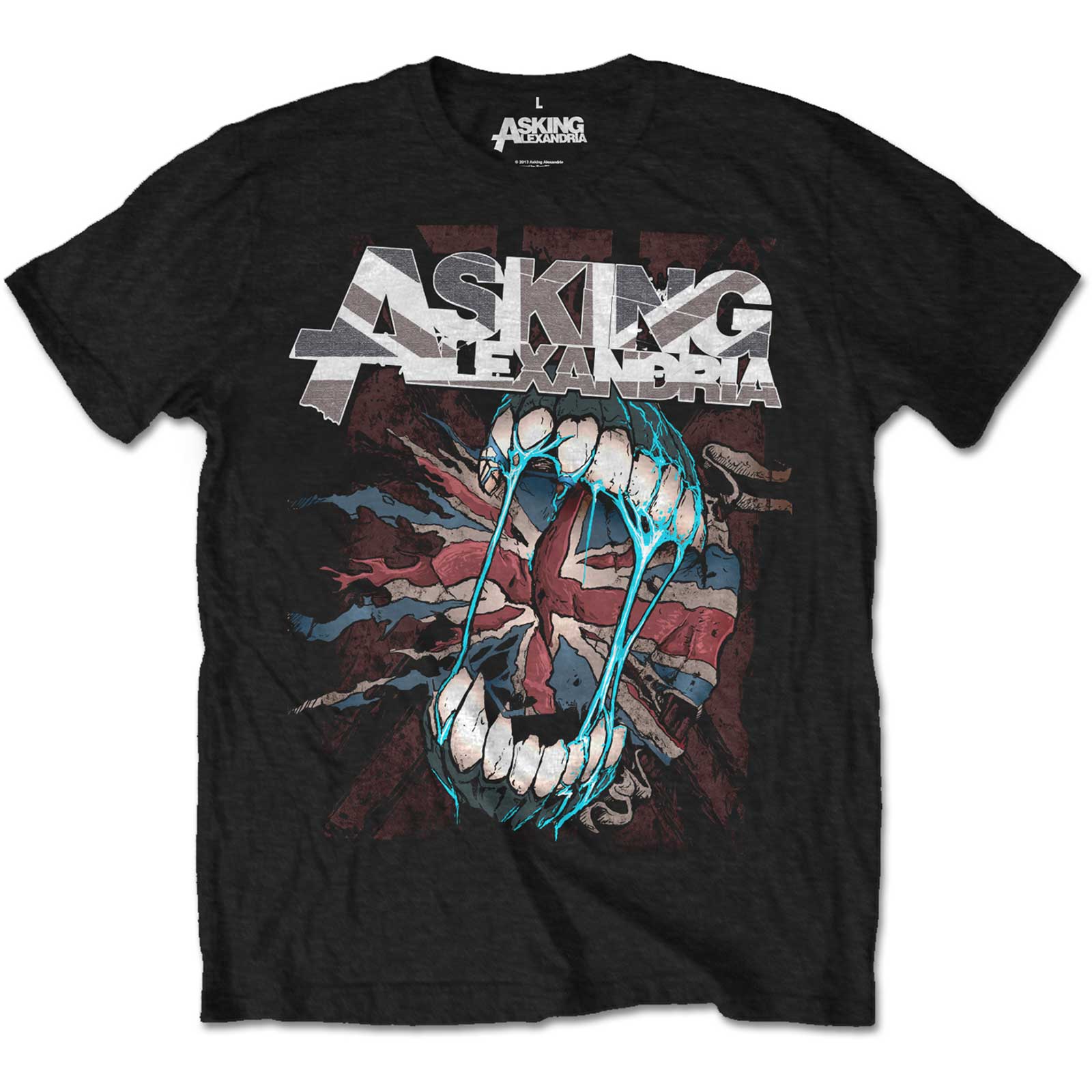 Asking Alexandria Unisex T-Shirt: Flag Eater