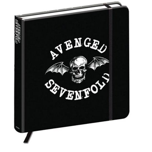 Avenged Sevenfold Notebook: Death Bat Crest (Hard Back)