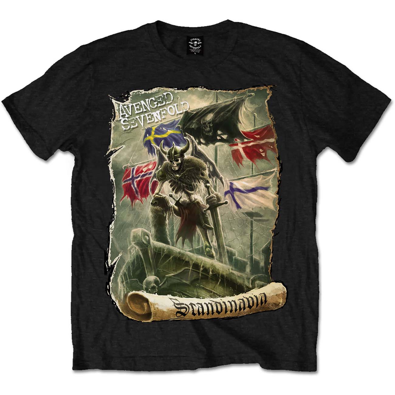 Avenged Sevenfold Unisex T-Shirt: Scandinavia