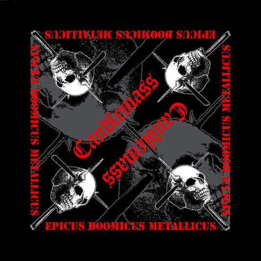 Candlemass Unisex Bandana: Epicus Doomicus Metallicus