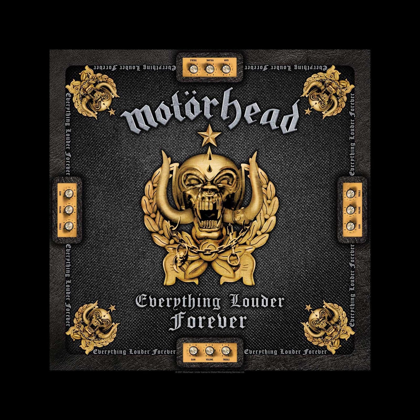 Motorhead Unisex Bandana: Everything Louder Forever