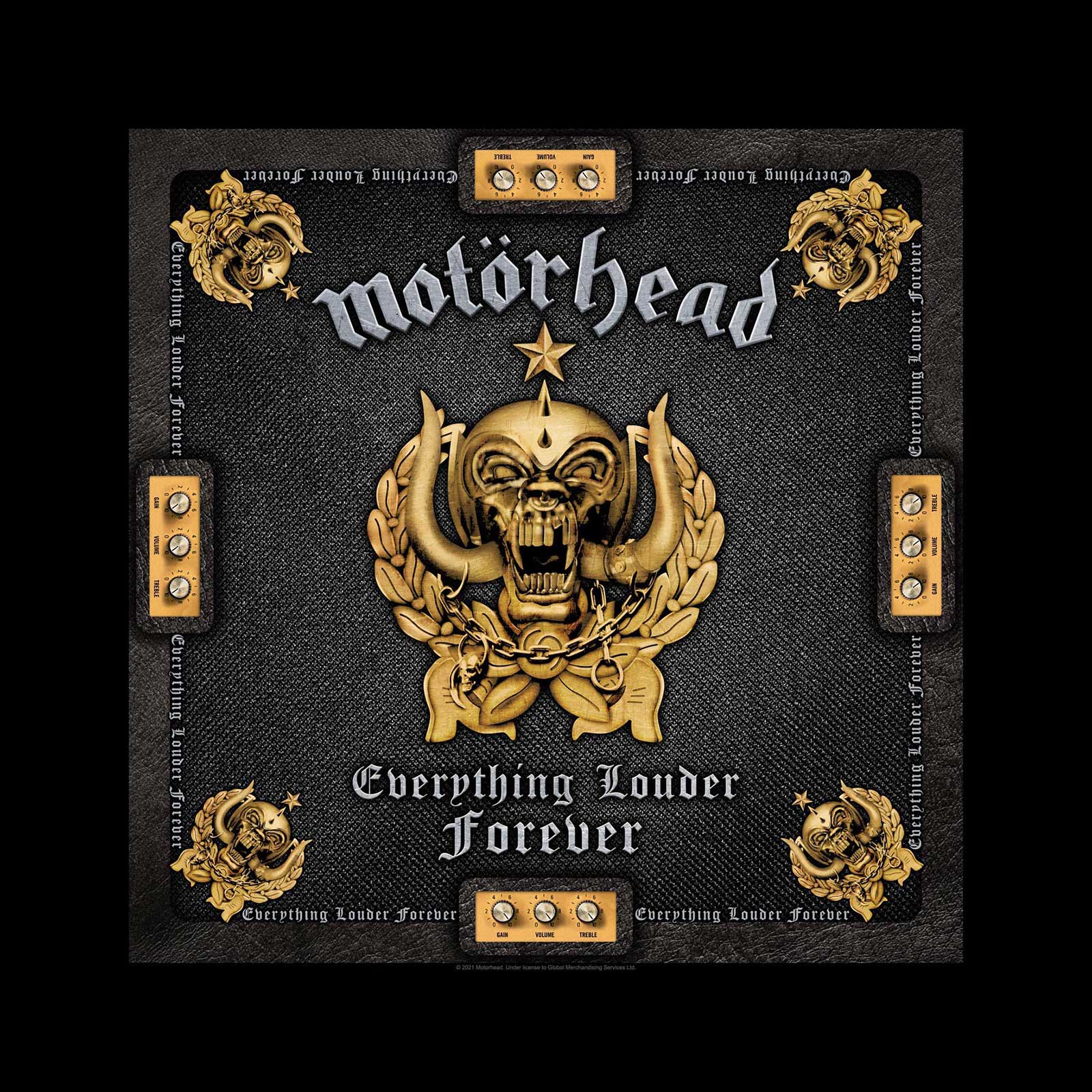 Motorhead Unisex Bandana: Everything Louder Forever