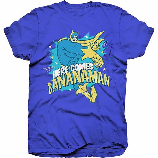 Hasbro Unisex T-Shirt: Here Comes Bananaman (XX-Large)
