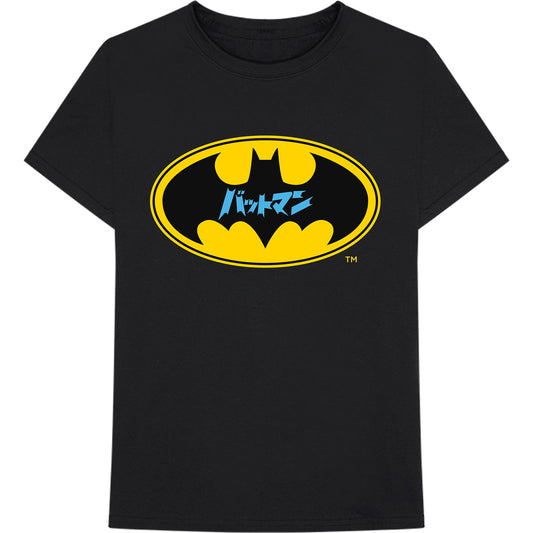 DC Comics Unisex T-Shirt: Batman Japanese Logo (XX-Large)