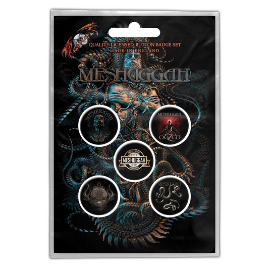 Meshuggah Button Badge Pack: Violent Sleep of Reason (Retail Pack)