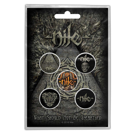 Nile Button Badge Pack: What Should Not Be Unearthed (Retail Pack)