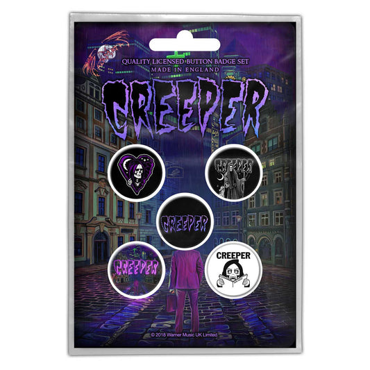 Creeper Button Badge Pack: Eternity In Your Arms (Retail Pack)