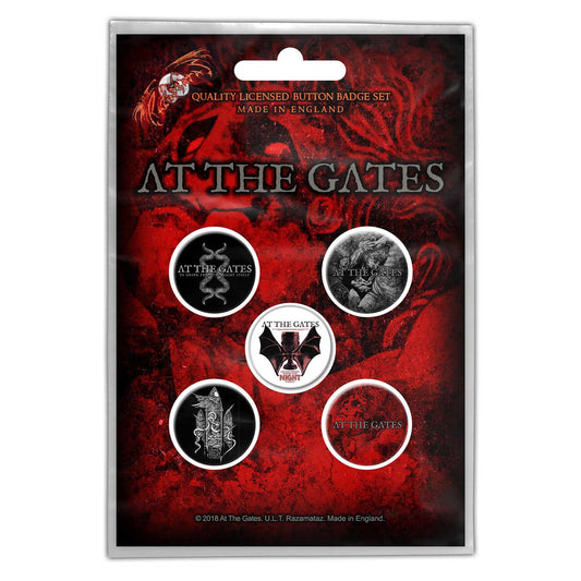 At The Gates Button Badge Pack: Drink From Night Itself (Retail Pack)