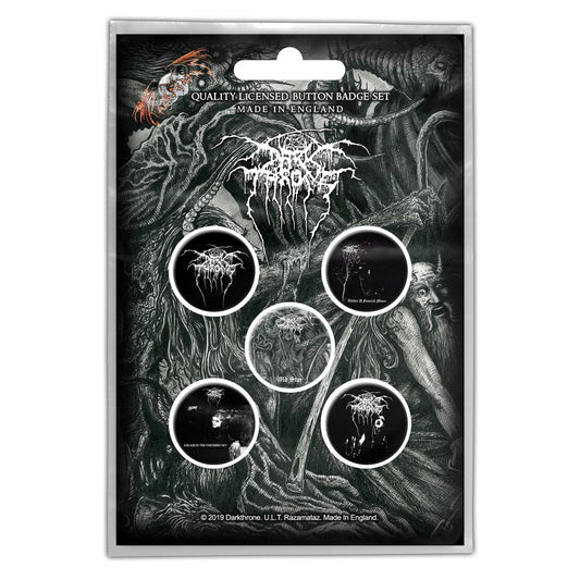 Darkthrone Button Badge Pack: Old Star (Retail Pack)