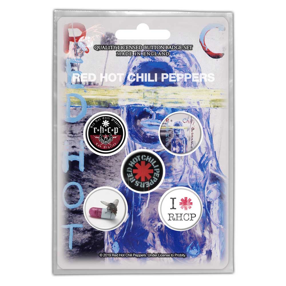 Red Hot Chili Peppers Button Badge Pack: By The Way (Retail Pack)