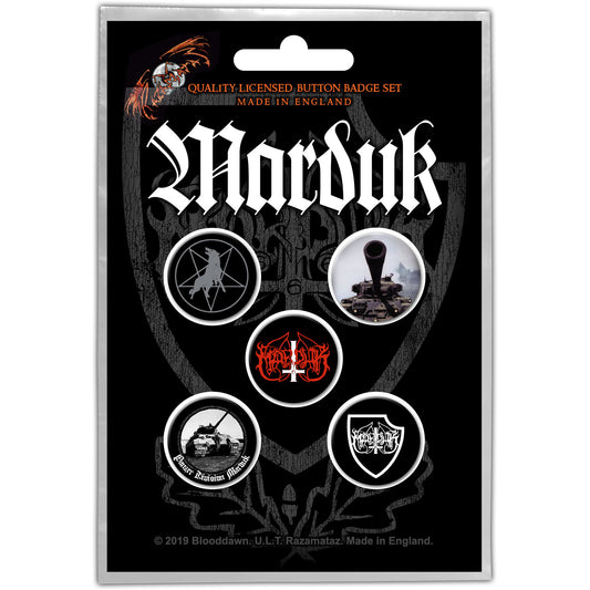 Marduk Button Badge Pack: Panzer Division (Retail Pack)