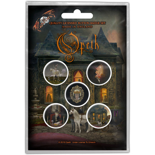 Opeth Button Badge Pack: In Caude Venenum (Retail Pack)