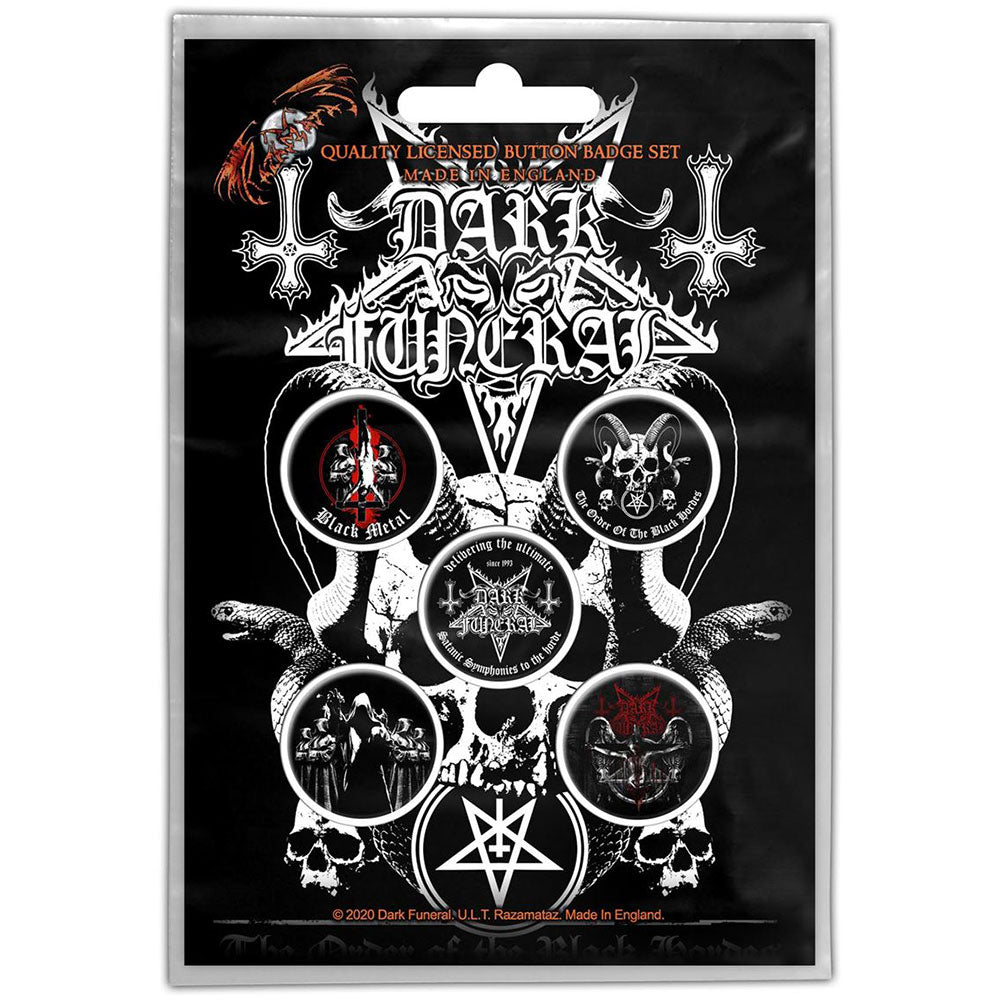 Dark Funeral Button Badge Pack: The Black Hordes (Retail Pack)